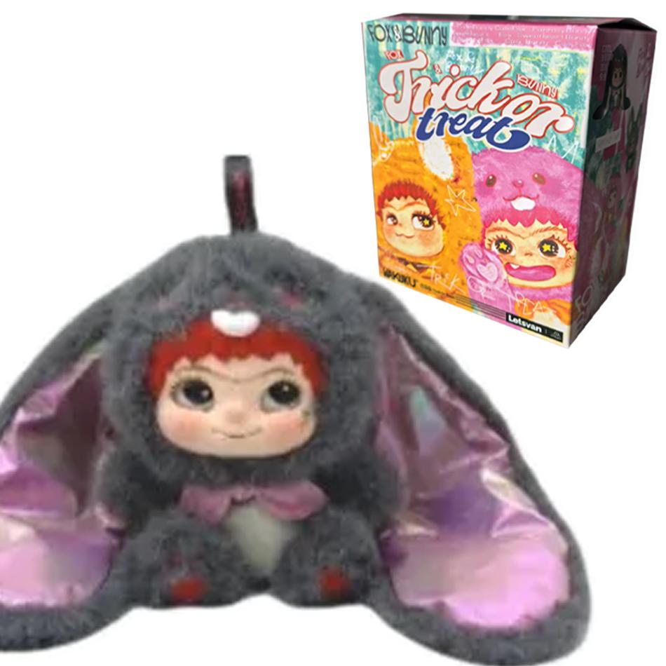 Cute Wakuku Birthday Christma Gift Ornament Mystery Box Wakuku Fox & Bunny Mischief Diary Series Blind Box Plush Pendant