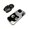 Cute two black cats for iPhone16plus niche 13promax anti-drop 15 iPhone case 14 hard