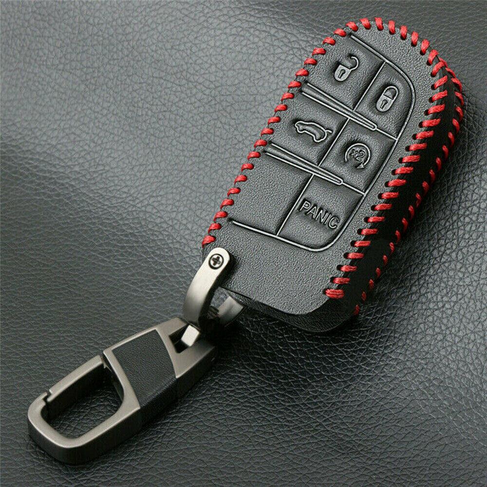 Afstandsbediening Sleutelhanger Ring Kettingkast Voor Jeep Grand Cherokee Chrysler Dodge Fiat