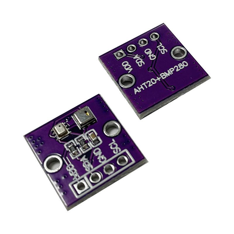High Precision AHT20 & BMP280 Temp, Humidity, and Air Pressure Sensor Module