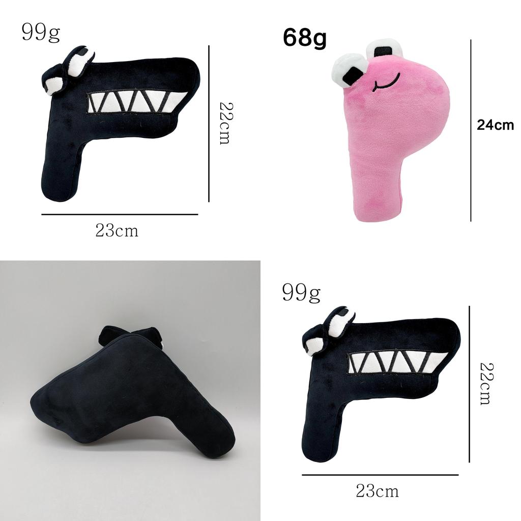 Alphabet Lore Soft Plush Letter Doll Educational Toy Home Decor Xmas Gift