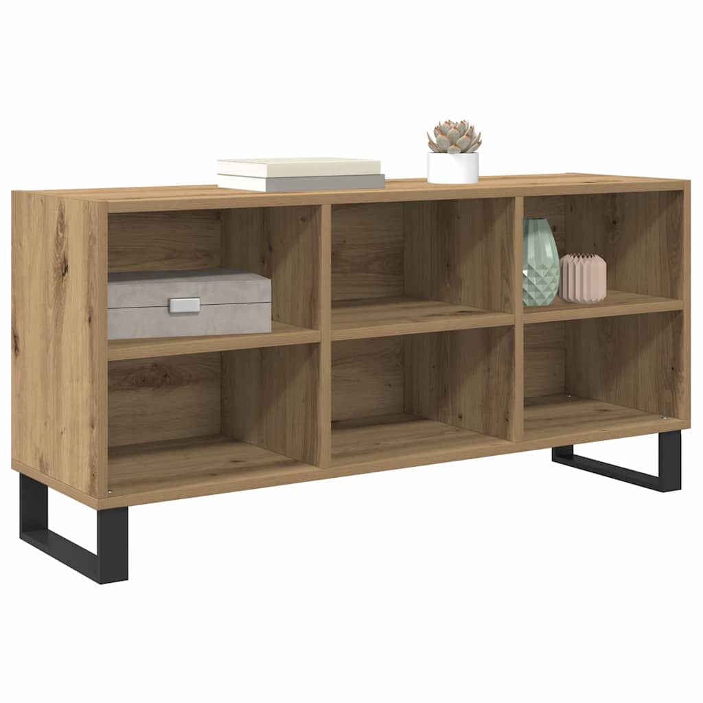 TV Stand Artisan Oak 103.5 x 30 x 50 cm Particleboard