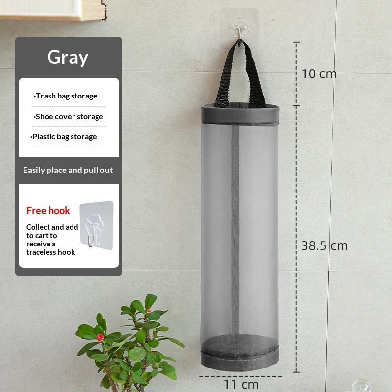 1/2/3 Pcs Hanging Mesh Bag Organizer With Breathable Grid Design Durable Straps For Kitchen Bathroom Home Storage