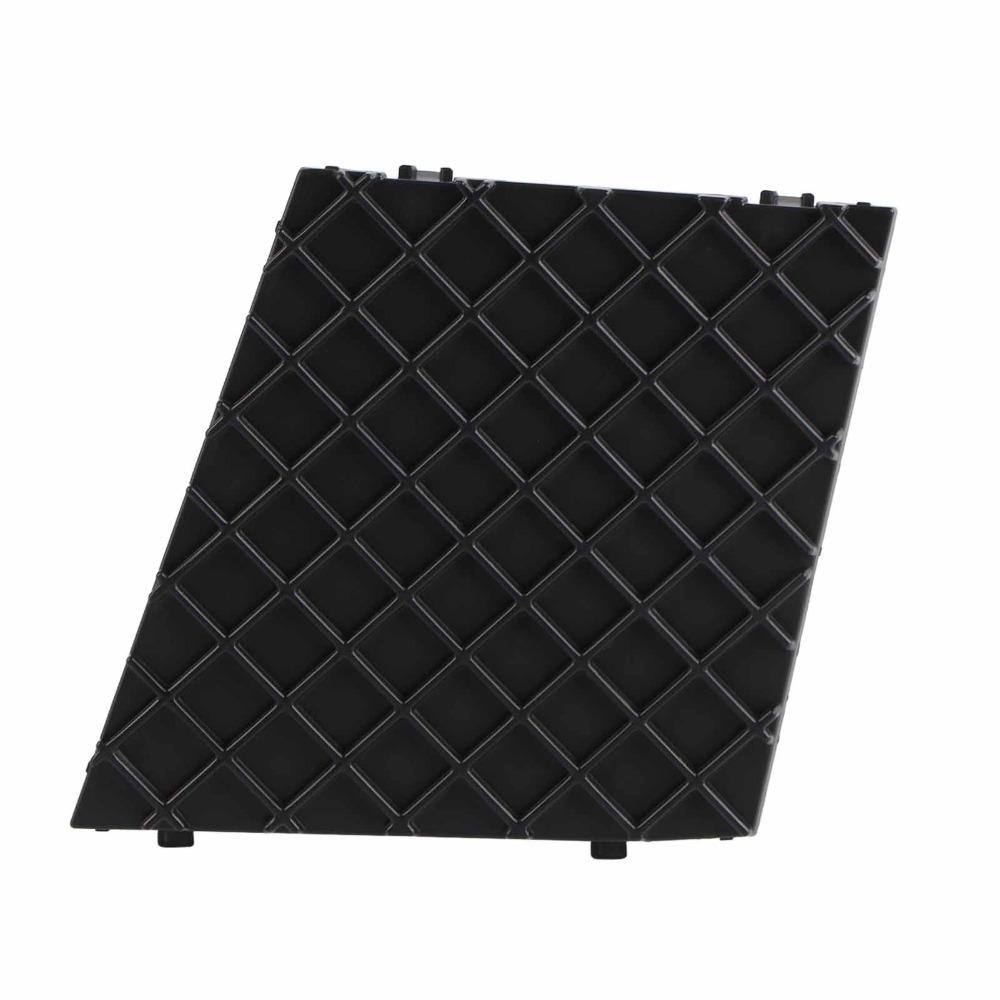 ABS Front Bumper Trim Cap Black Bumper Mesh Side Cover for E60/E61 5 Series For Front Lower Bumper Left
