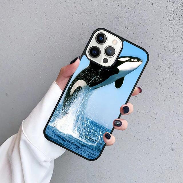 Neuartige Killerwal Schale Für iPhone 17 Air 15 16 14 13 12 Pro Max 11 Pro Max Plus Handyhülle Abdeckung