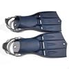 Adjustable Diving Fins TPE Rubber Scuba Flippers Long Blade for Adult