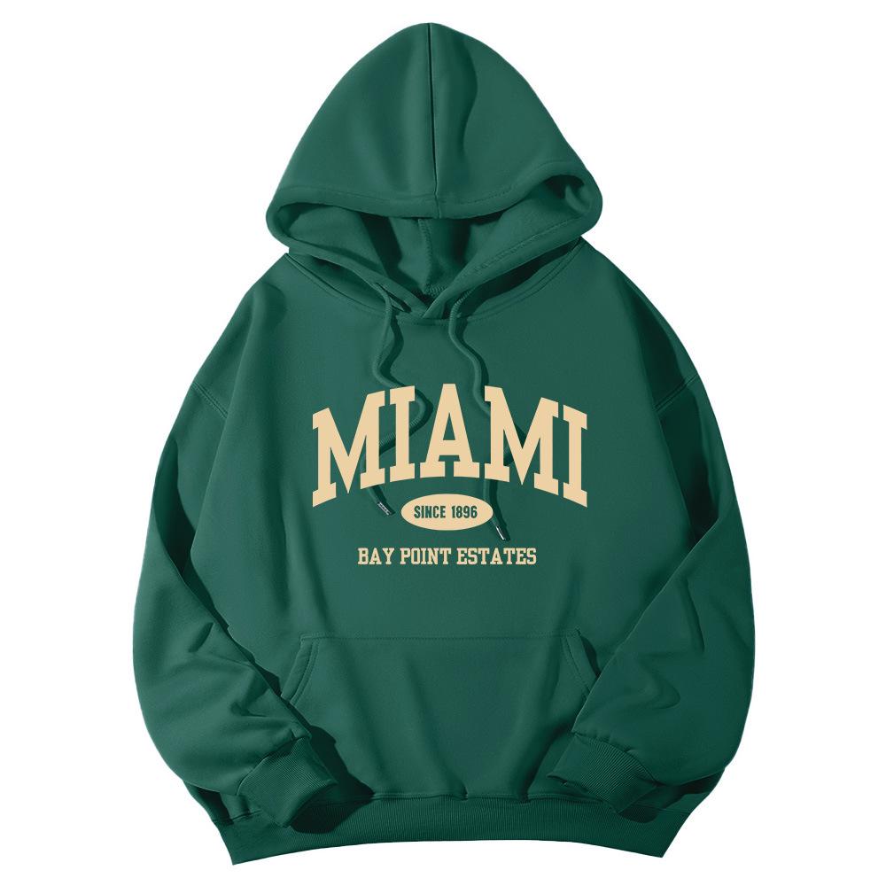 2025 Unisex Trendy Letter Print Hoodie, Autumn/Winter Casual Loose Fit