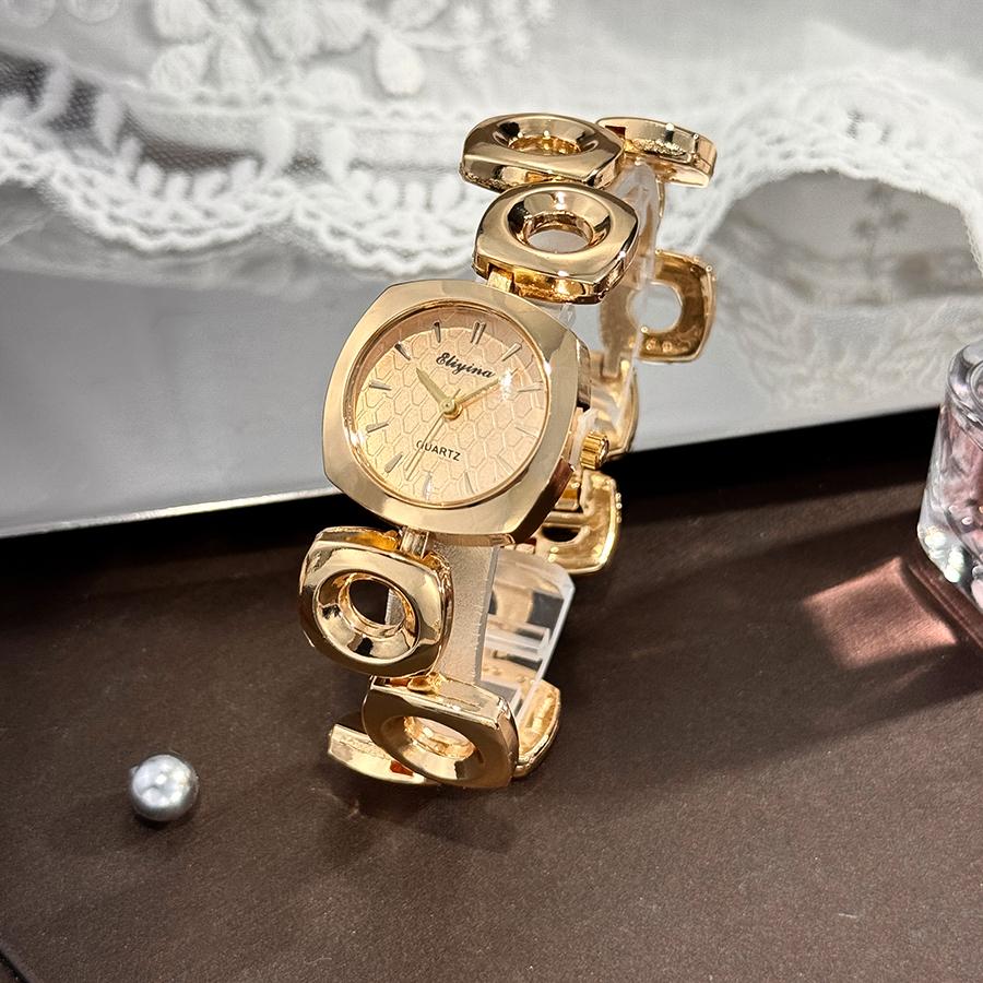 Women Irregular Shaped Bracelet Watch Square Wristwatch
