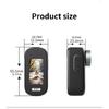 4K Magnetic Mount Camera Rotatable Head 1080P Adjustment 3H Continuous Recording Wide View Smartphone Sharing
