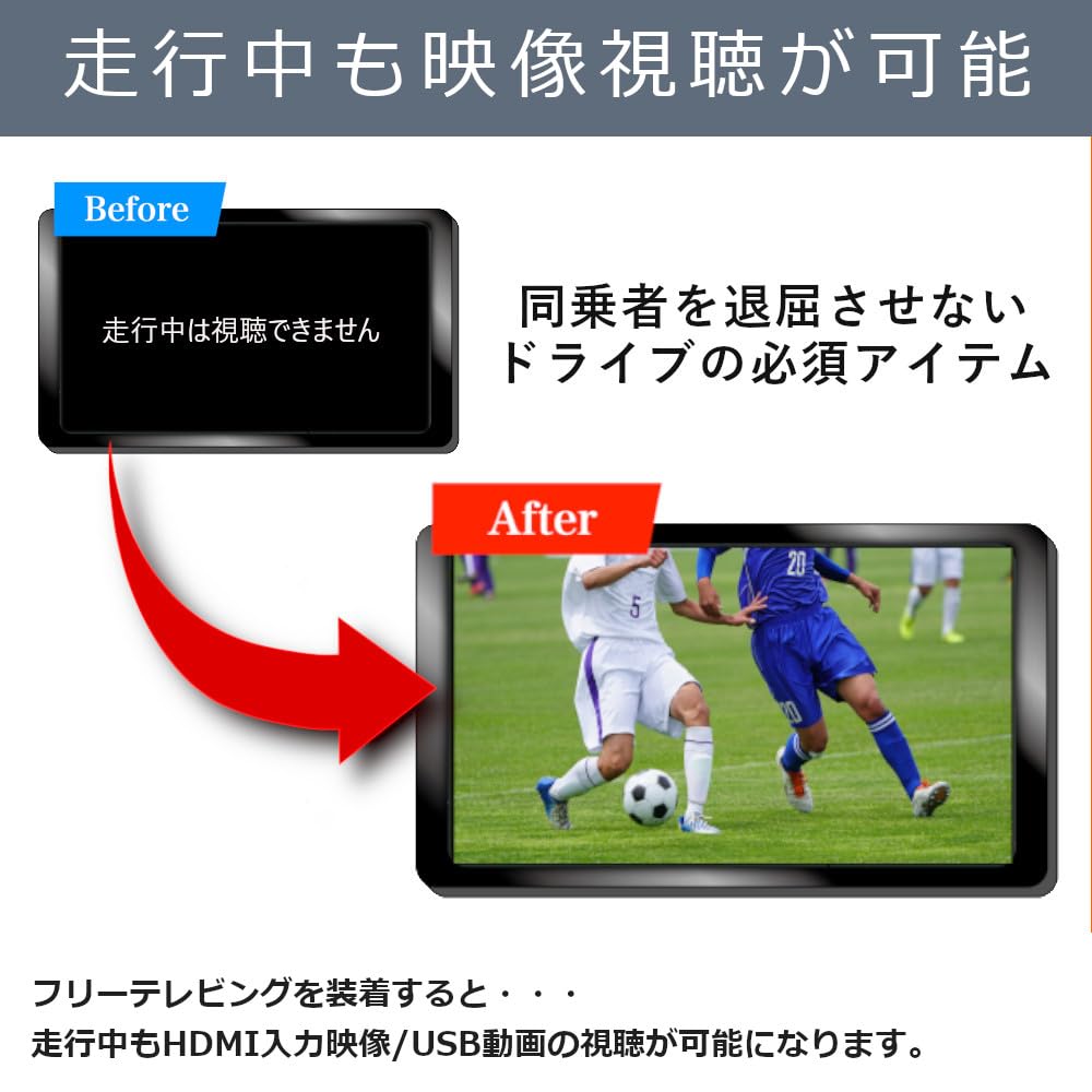 FreeTV TV Honda Display Audio VX-240ZFE Allows HDMI Viewing While Riding