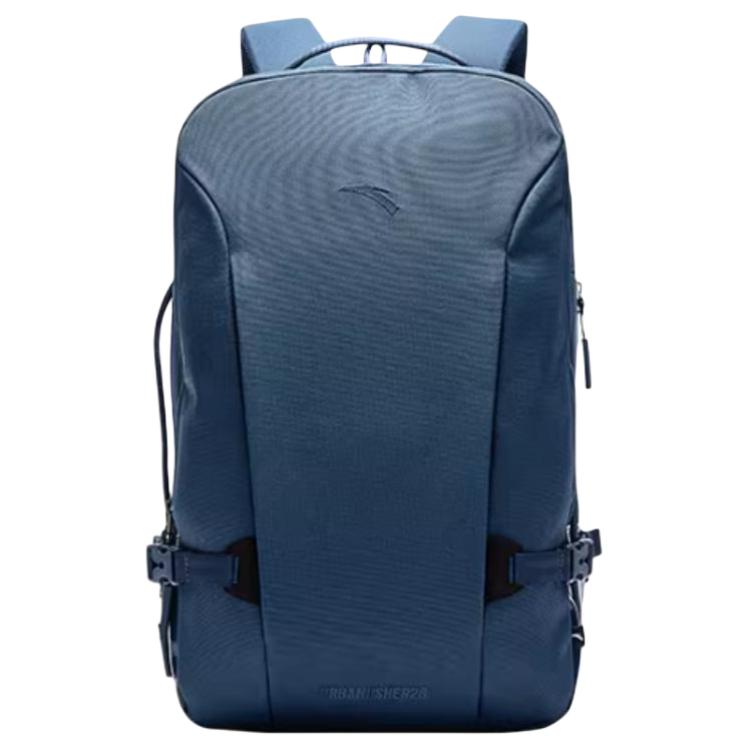 New Anta Fabric Backpack Unisex Mineral Glaze Blue 192517154-2