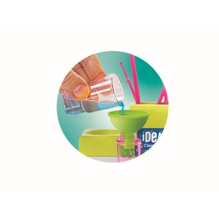 Atelier des Fluos - Clementoni - Crée et personnalise 10 surligneurs - 50 accessoires inclus - Dès 6 ans