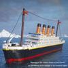 1288 PCS Titanic Modell Mini Bausteine Set 3D Kreuzfahrtschiff Micro Bricks Sammlung DIY Bildung Weihnachtsgeschenke Kinderspielzeug