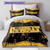 Dewalt Tool Pattern Bedding Quilt Set Quilt Cover Pillowcase Home Decoration Gift (1 * duvet cover + 2 * pillowcase, without core)