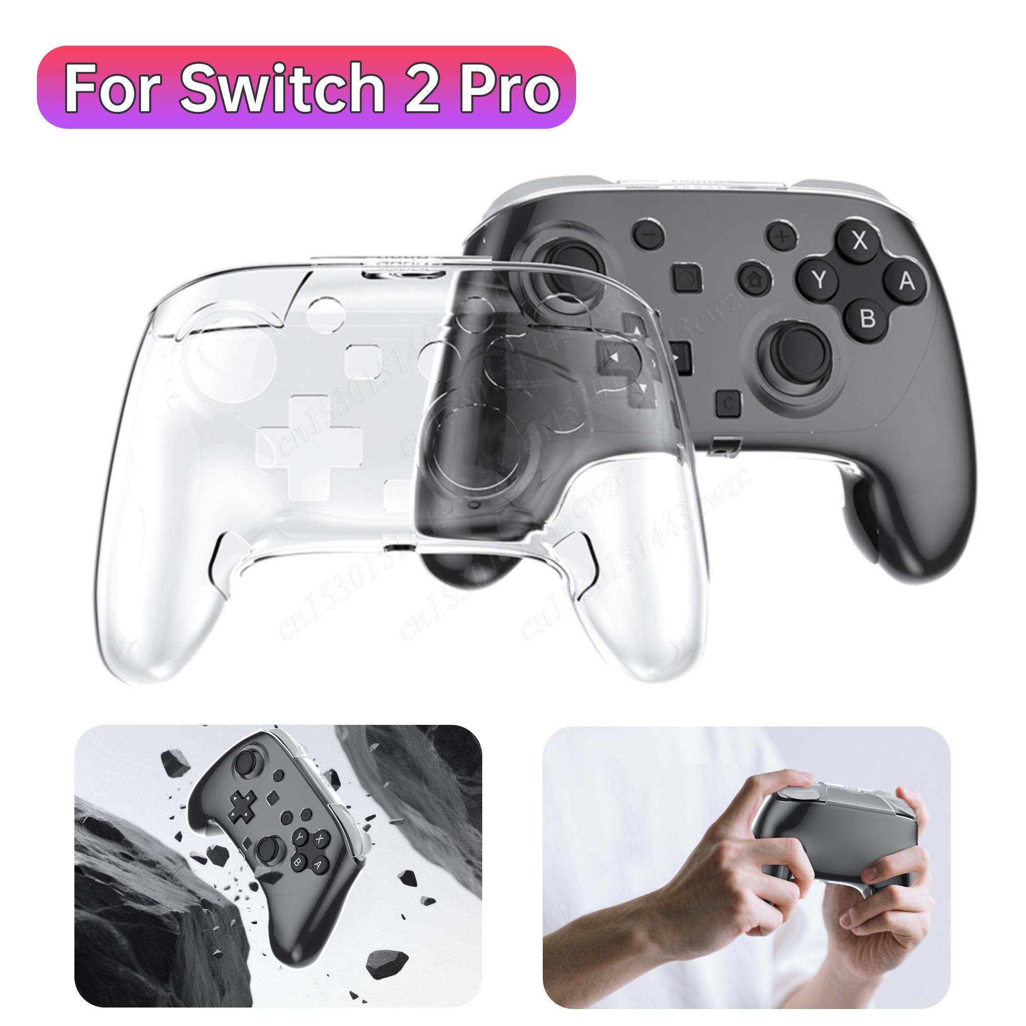 

Transparent Protective Case Cover Anti-scratch Hard Shell Protector for Nintendo Switch 2 Pro Game Controller Gaming Accessories China Mainland