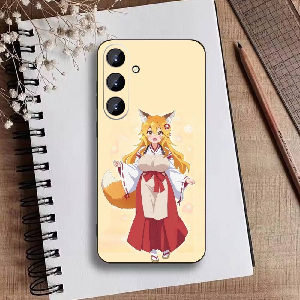 The Helpful Fox Senko-san Senko  Phone Case For Samsung Galaxy A73,A72,A71,A70,A52,A51 Others Soft Black Cover