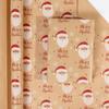 1 Roll Christmas Wrapping Paper - Cute Deer Design, Planners And Brokers, Suitable For Presents, Handmade Gifts, Gift Wrapping