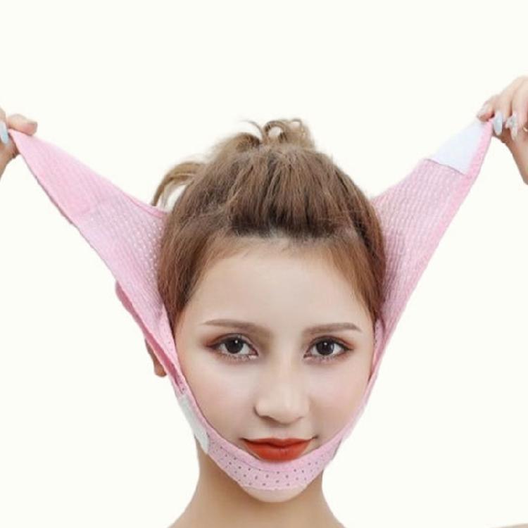 Skin Tightening Face Bandage Ergonomic Design Face Slimming Bandage For Double Chin Removal And Anti Sagging