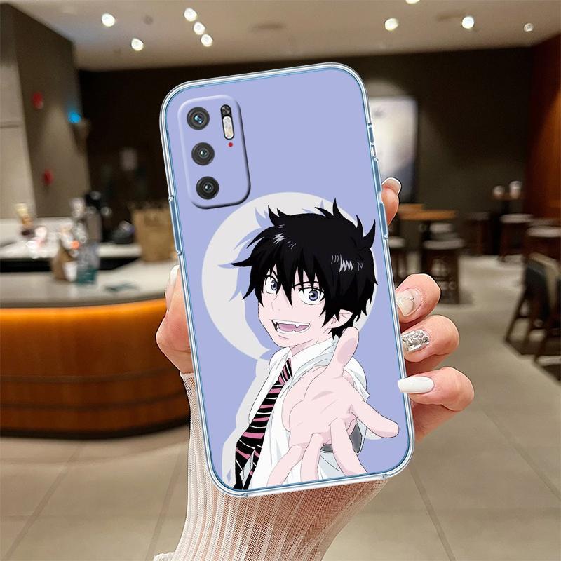

NH11 Blue Exorcist Phone Case for Motorola Moto G10 G20 G30 G31 G32 G34 G35 G41 G42 G50 G51 G52 G55 G60 G60S G62 G71 G72 G75 Motorola Moto G20