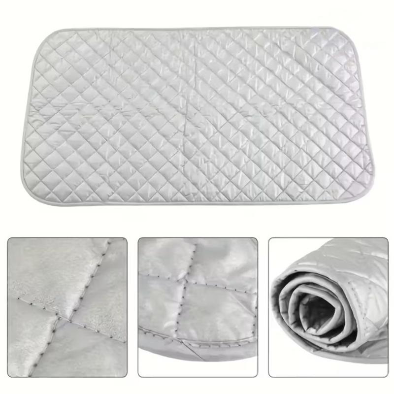 Magnetic Ironing Pad Set with Internal Magnets for Metal Laundry Appliances, Folding for Garment Care In Dorms and Offices