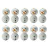 Snowman Wood Beaded Country Farmhouse Craft Ornament Diy Craft Decoration Family