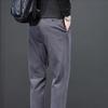 ROMON Men's Slim-Fit Straight Casual Trousers