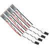 4PCS 20AS Brushless ESC Fast Switching Upgrade Parts Fit for FVT LittleBee(KS01813*4)(Black )
