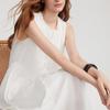 ELLE Modern Elegant Slimming Solid Color Sleeveless A-Line Dress Women dresses EL52528