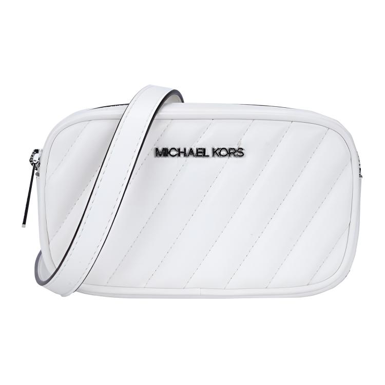 Michael Kors MK Rose Letter Logo Color Block Waist Bag Women waist bag White 35T0SXOC1I-OPTIC-WHITE Basic Set BagDust Bag 18890₽
