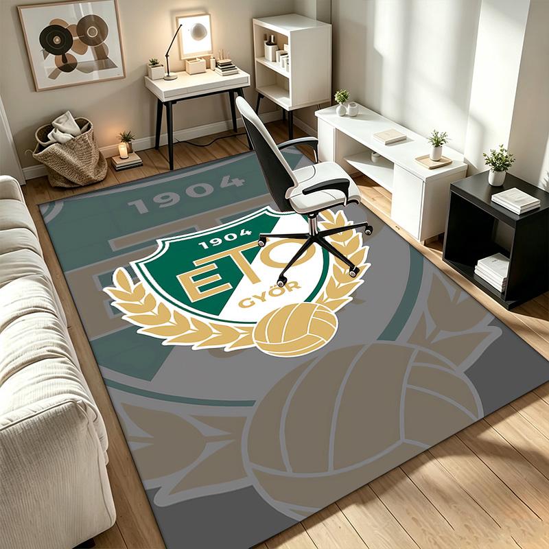 ETO Györ 1904 A rug suitable for office chair areas living rooms and computer desks perfect for home offices and an ideal holiday gift