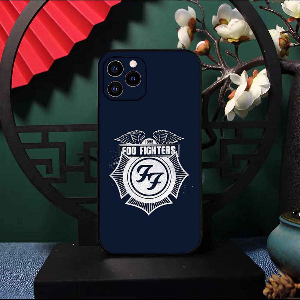 F-Foo F-Fighters Band Phone Case For IPhone 17 Pro Max 16 15 14 Pro Max 13 11 X Xs Xr 8 7Plus Silicone Cover