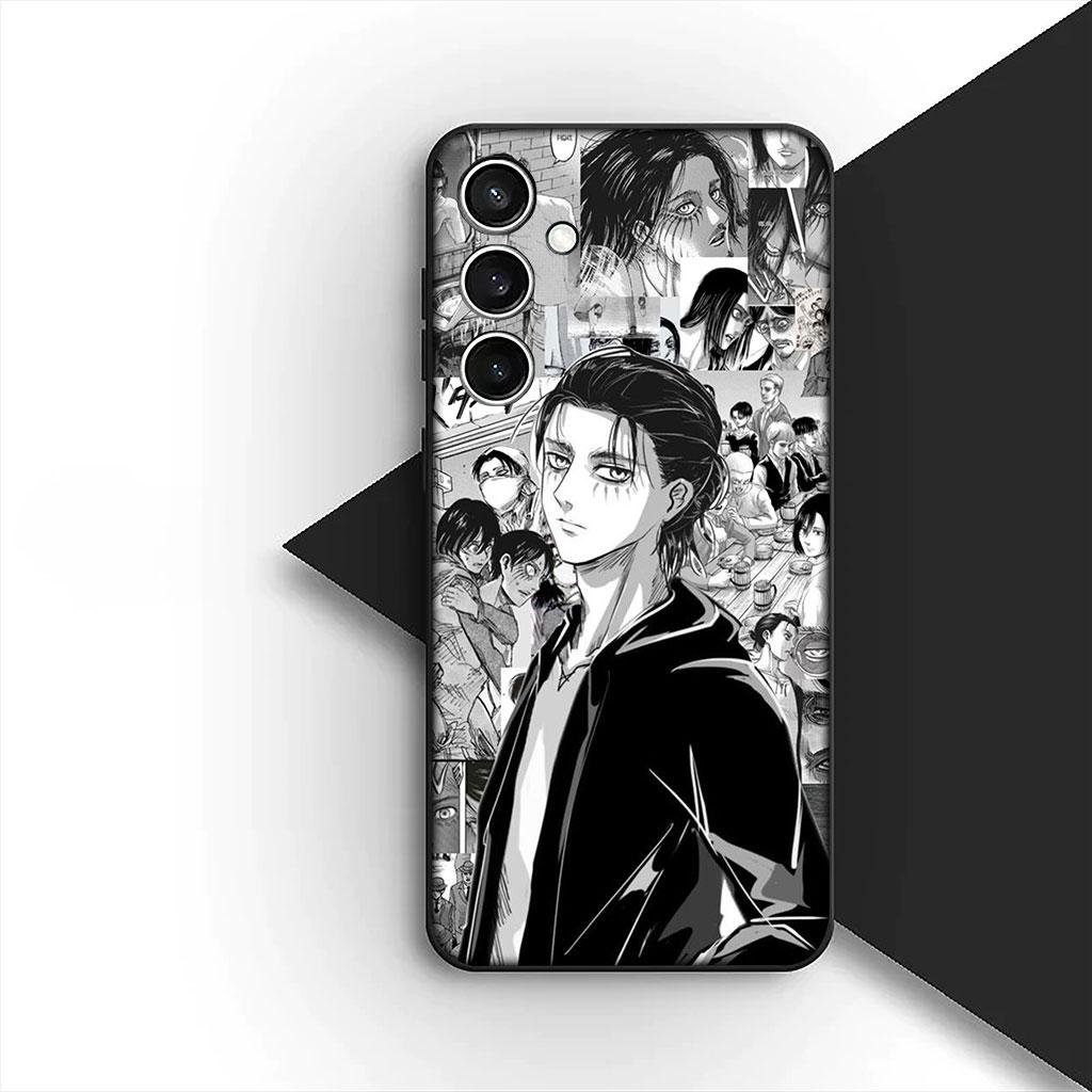 Casing Phone Cover for Apple iPhone 17 Pro XS Max Air 6 Plus X 5 + SE 2022 SE2 16E XR Case  Attack Levi on Eren titan Jaeger