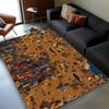 3D HOMM3 Heroes of Might and Magic Map Treasure Chest Retro Game Carpet Rug for Living Room Bedroom Home Sofa,Non-slip Floor Mat