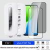 Vivo Y31T 5G Tempered Silk Screen HD Privacy Film with White Box Dust-Free Chamber