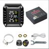 Sensori di pressione pneumatici per moto Moto TMPS con schermo colorato Sistema di monitoraggio della pressione pneumatici Sensore esterno per pneumatici a 2 ruote