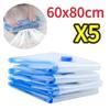Vacuum Storage Bags With Valve Foldable Compressed Organizer Space Saving Large Size For Clothes Blanket Home Storage Organizer
