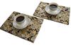 Japanese Tea Mats Kimono-style Obi-inspired (Kinka) Set of 2