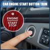 INFINAUTO Engine Start Stop Button Cover Compatible with Ford F-150