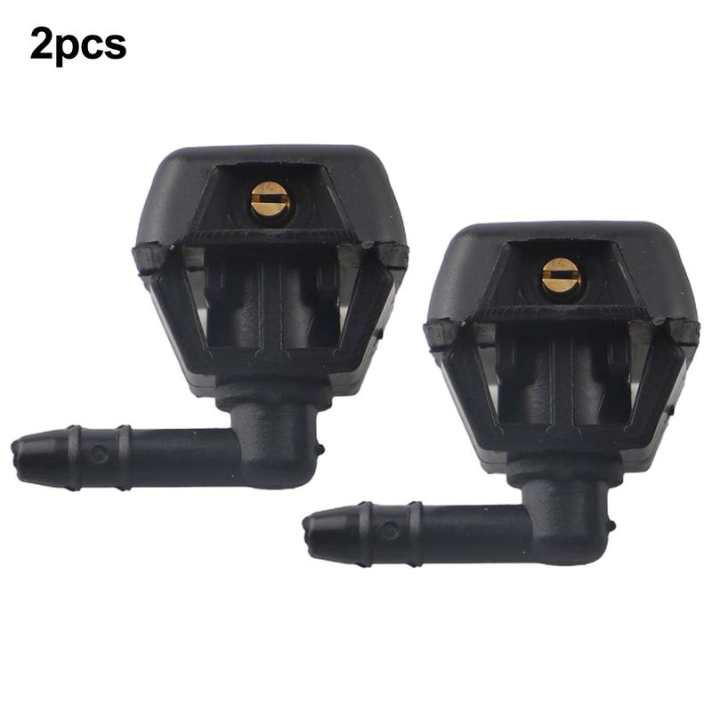 Replacement Nozzle Front Washer Jet Car Wash 2-Piece Set OE Part Number 6438J0 Direct Replacement Easy tallation For Doblo