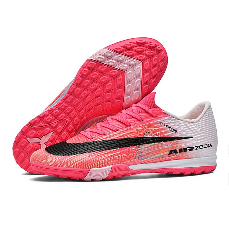 Scarpe da calcio basse per giovani uomini e donne per sport all'aperto erba combattimento reale antiscivolo professionale AG unghie rotte
