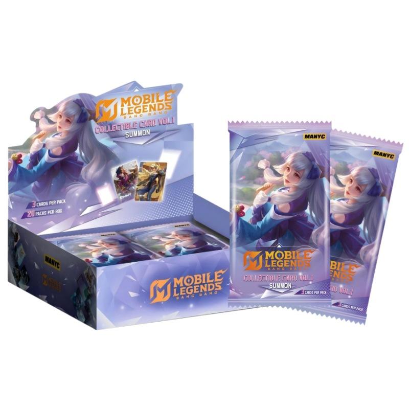 KAYOU Mobile Legends Bang Bang Karten Hand des Schicksals Serie URSPRUNG DER LEGENDE Englische Version Spiel Sammelkarte Spielzeug Geschenk