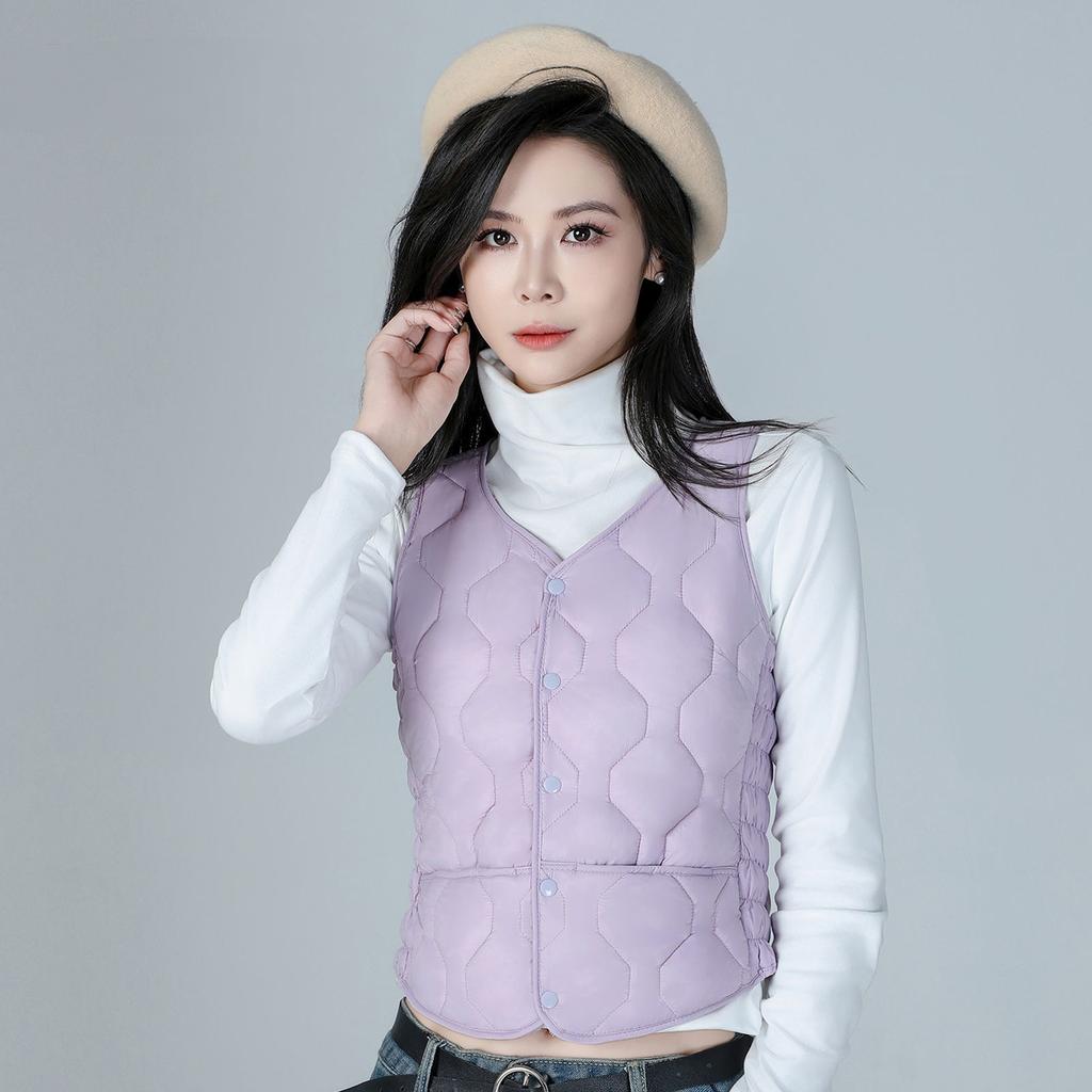 Short Autumn and Winter Velvet To Keep Warm, Wearing A Vest Inside, Slim-fitting Mother's Waistcoat Looks Thin