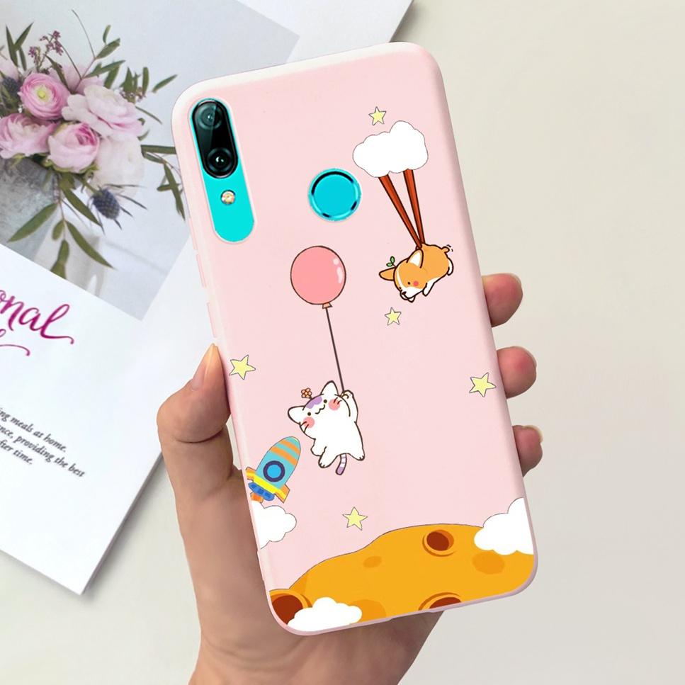 For Huawei P Smart 2019 6.21"Case Cute Cartoon Astronaut Soft Silicone Cover For Huawei P Smart 19 POT-LX3 Shockproof Phone Case