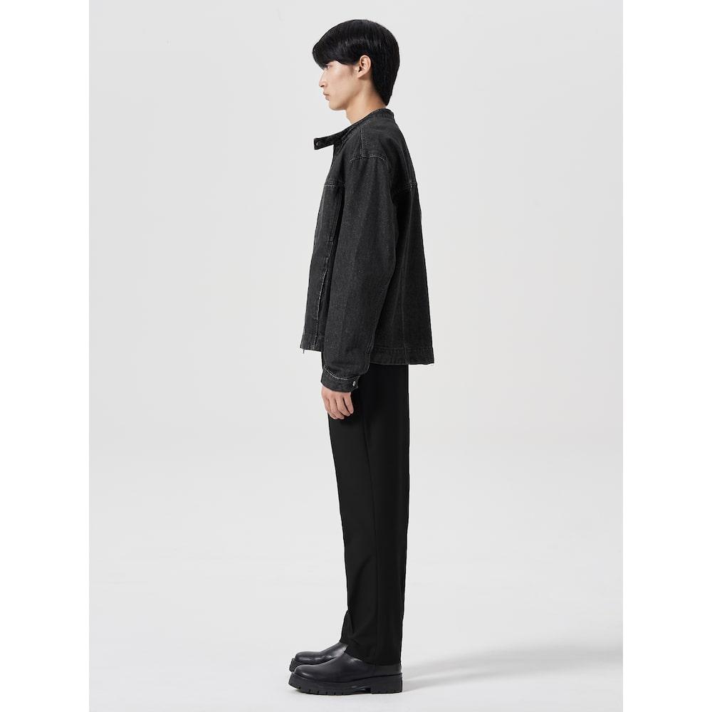 8seconds [4Way Steretch] Tapered Banding Slacks Black (424821Ly45)