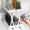 Pull-out Swivel Shelves Kitchen Spice Racks Cruet Storage Racks