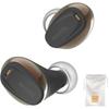 Nuaral Mini3 Wireless Earbuds Noise Cancelling Multi-Point Bluetooth Low Latency Gaming Mode IPX4 Waterproof Black Gold
