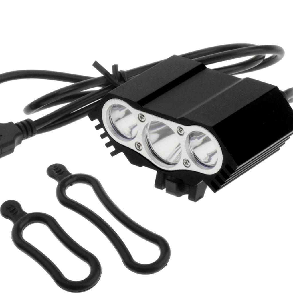 Legierung Fahrrad Frontlicht USB Solide 3000 Lumen Fahrrad Scheinwerfer