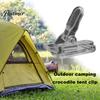 Strong Bite Force Clip 10Pcs Camping Crocodile Portable Inverted Teeth Design Canopy Wind Tent Tightening Rope Fixing Windproof Awning Clamp