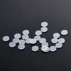 100pcs Clear Silicone Earring Stopper Earlobe Support Disc Pads Ear Closures Set