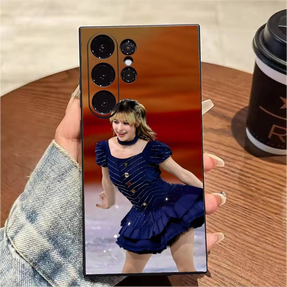 A-Alysa-a LiuuuS 2026 Champion Handyhülle Für Samsung S25,S24,S21,S22,S23,S20,Ultra,S26,Plus,Fe,Note,5G Schwarze Hülle